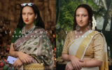 Woman imagines Mona Lisa from different states in India, See pics